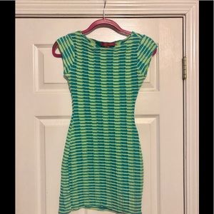 Catherine Malandrino snug fitting mini dress